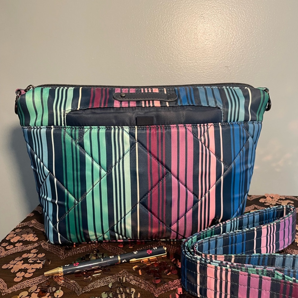 Lug Flare Crossbody In Love Stripe Multi Free Paw Rin… Gem